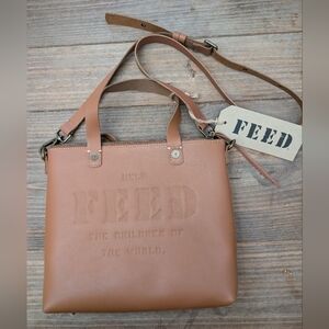 NWT FEED PROJECTS Leather Eleanor Handbag Purse
